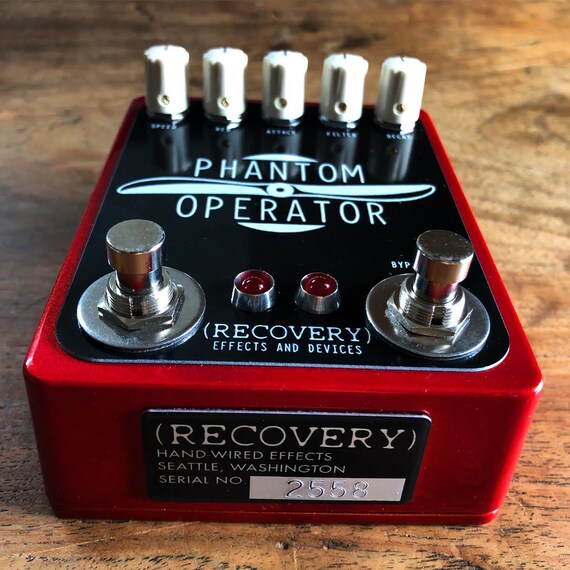RECOVERY EFFECTS PHANTOM OPERATOR PEDAL RANDOM FLUX FILTER SEQUENCER GLITCH
