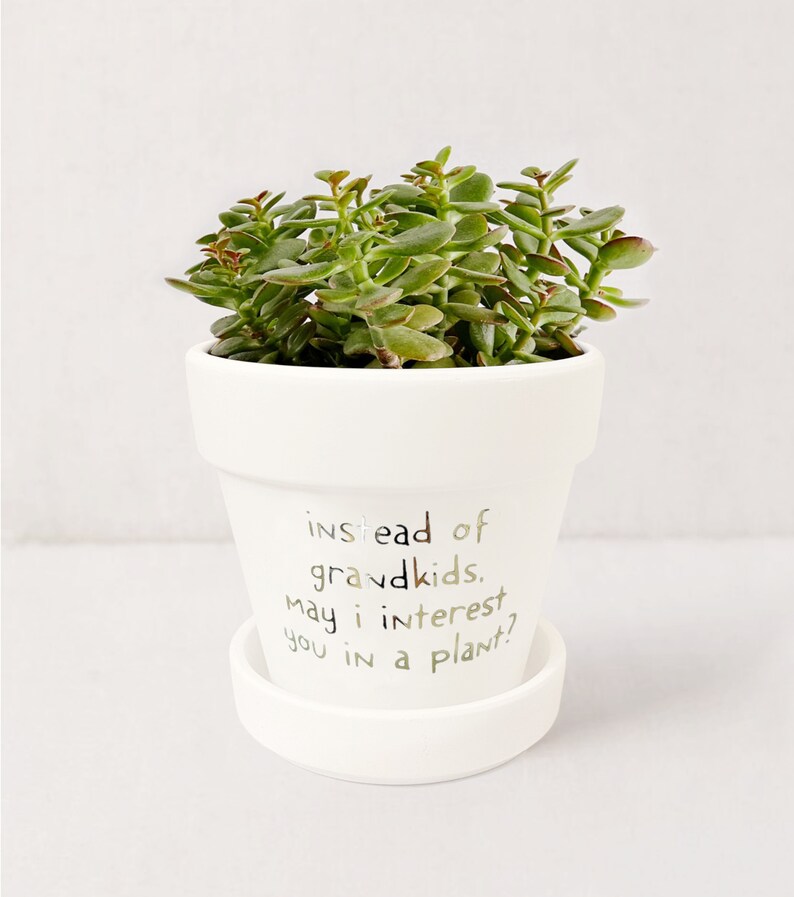 Plant Pot Gift for Mom Funny Mothers Day Gift From Daughter Etsy