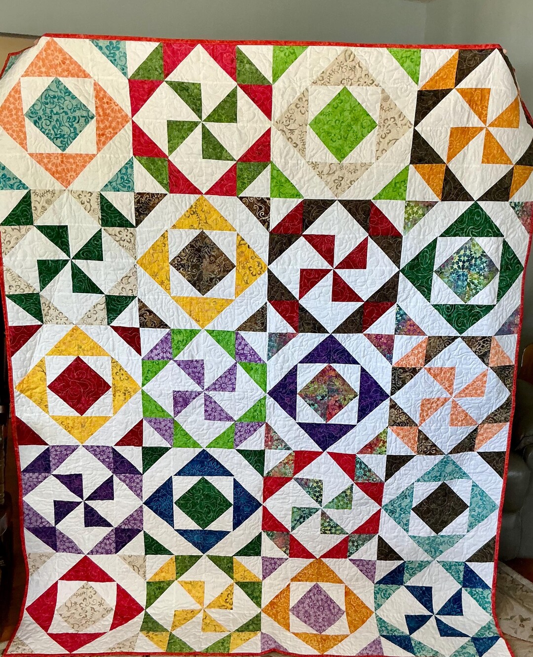 Pinwheel Path - Etsy