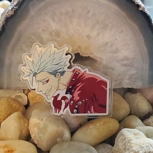 Seven Deadly Sins: Ban and Escanor Acrylic Pins