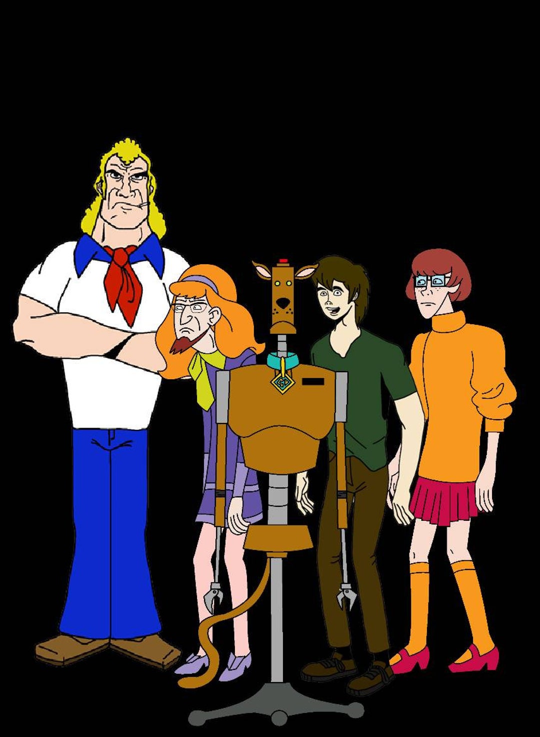 Venture Bros and Scooby Doo Crossover Graphic Tee Etsy