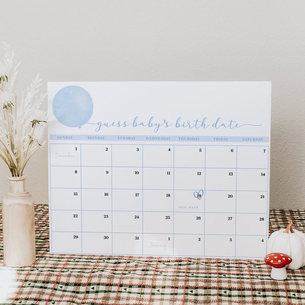 Baby Due Date Pool - Etsy