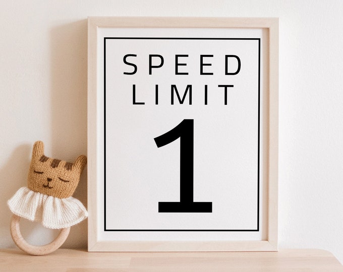 Speed Limit 2 Sign Template | TWO Fast Race Car Birthday Party Food ...