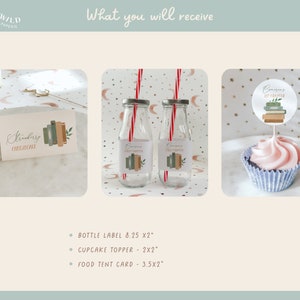 First Chapter Birthday Party Bundle With Customizable Invitations ...
