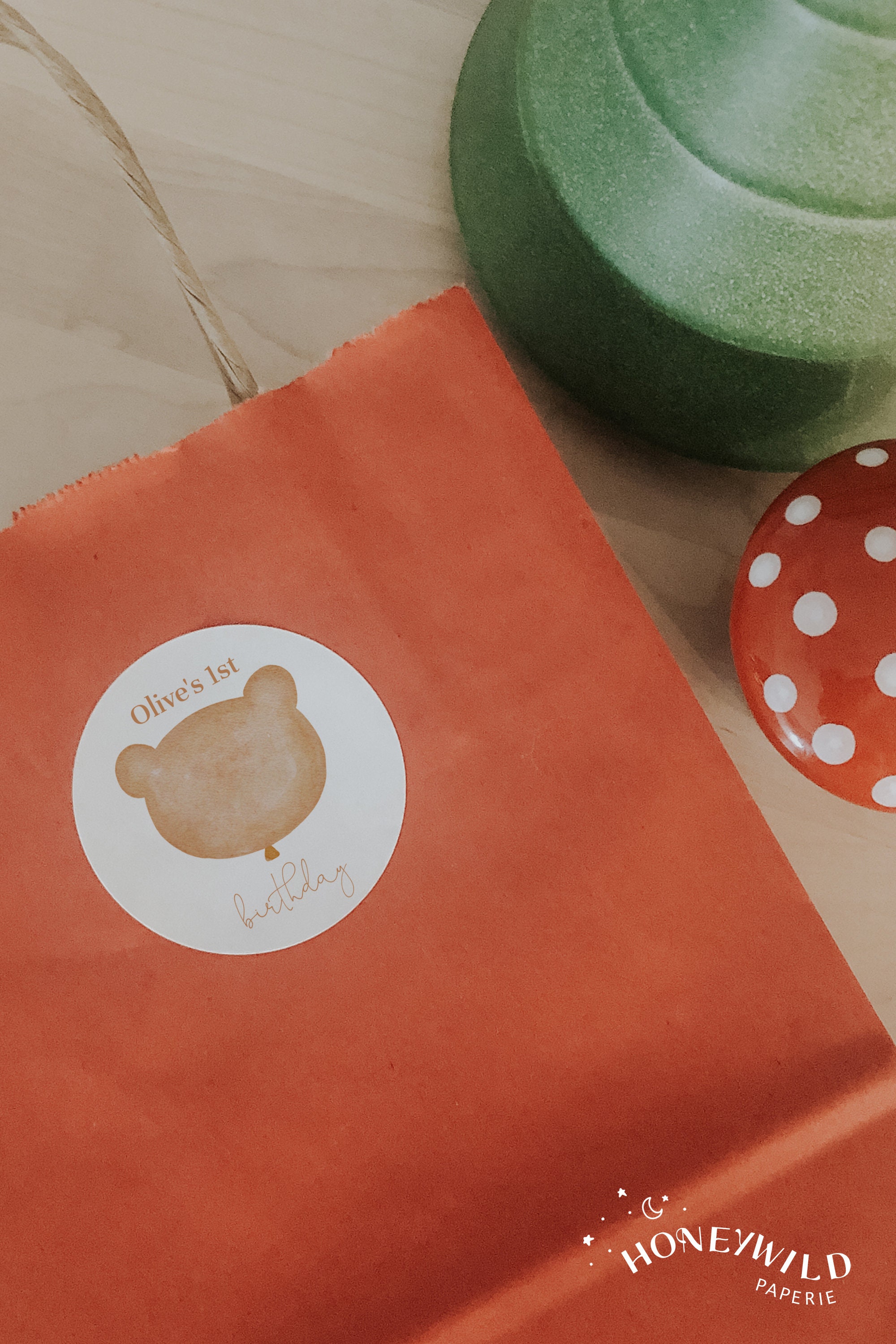 Editable Printable Teddy Bear Cupcake Toppers Brown Bear | Etsy