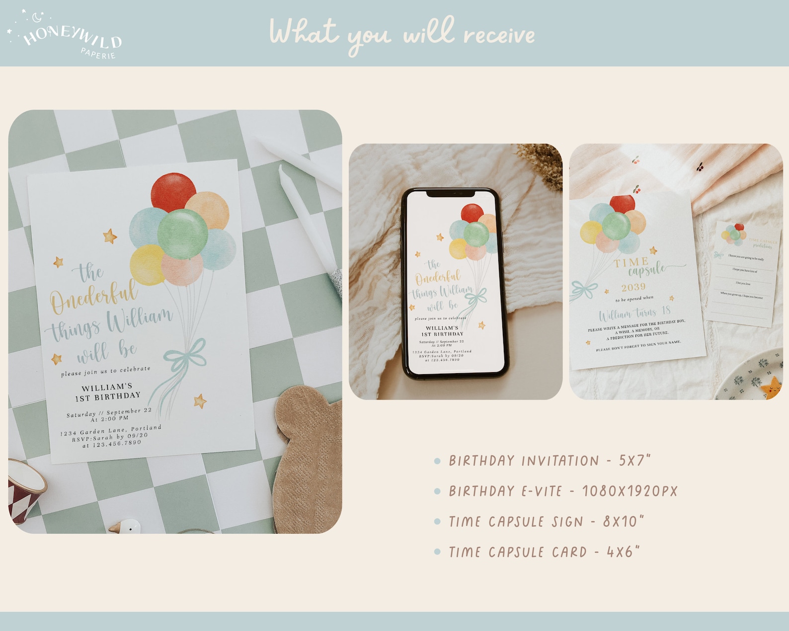The Wonderful Things You Will Be Birthday Party Bundle With ...