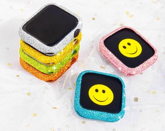 Apple iwatch glitter case Series 1/2/3/4/5/6/7/8/9/10/SE/ULTRA Size: 38/40/41/42/44/45/46/49mm