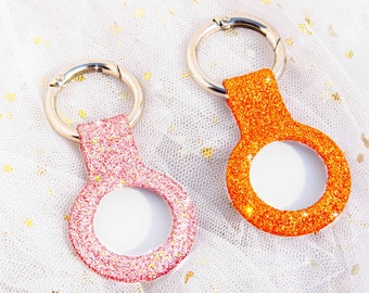Apple Bling Glitter AirTag Etui und Halter