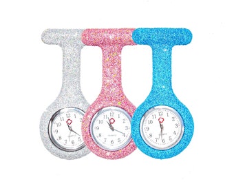 Bling Glitter Krankenschwestern Armbanduhr