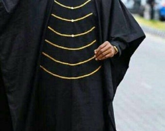 Aperin African agbada set, matching shirt and pant/African clothing / African men clothing / wedding suit/groom suit/valentine's gifts