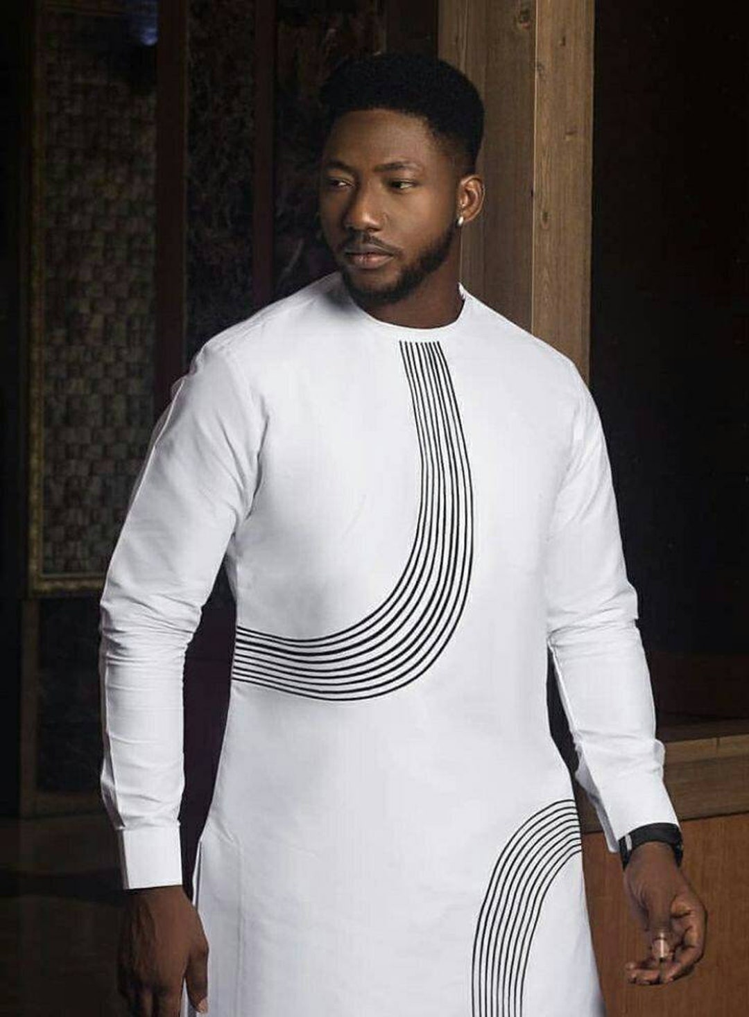 Juni African Men Shirt and a Matching Pant Set/african Clothing/african ...