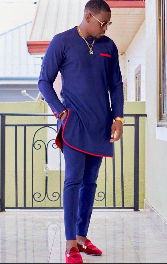 Shirt Matching Pant Red Shirt Mens Outfit Grey Pants Matching Pant