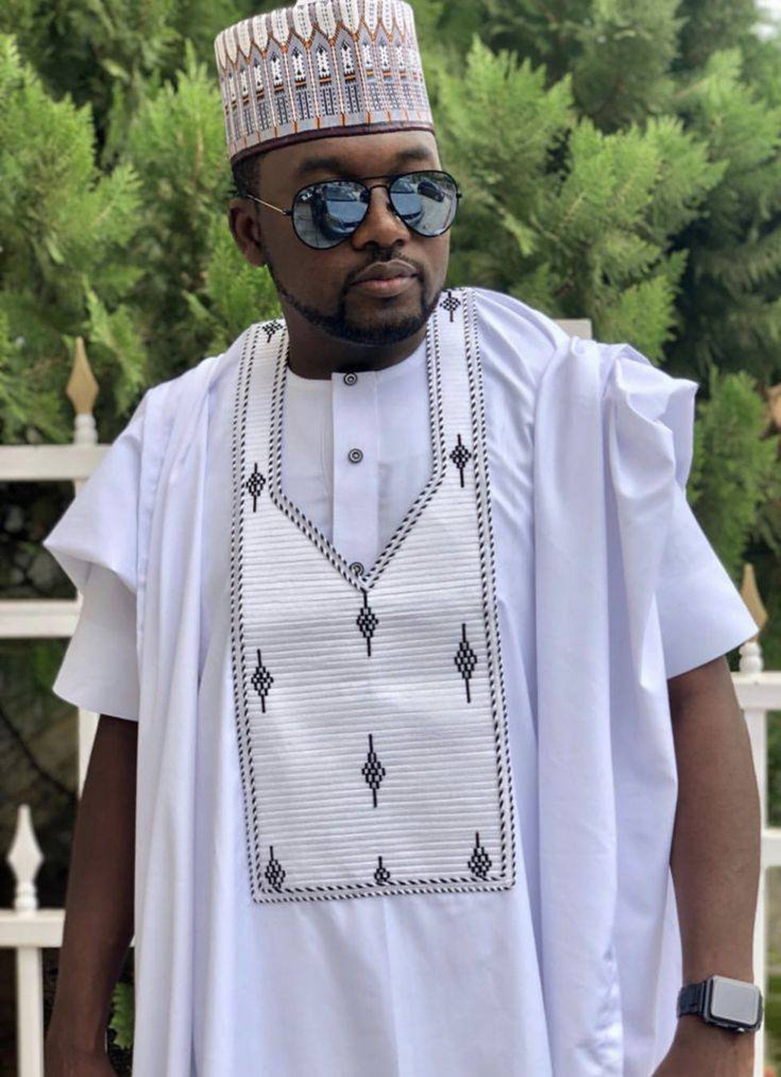 Biike African Agbada Set, Matching Shirt and Pant/african Clothing ...