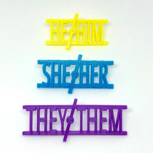 Pronoun Pin