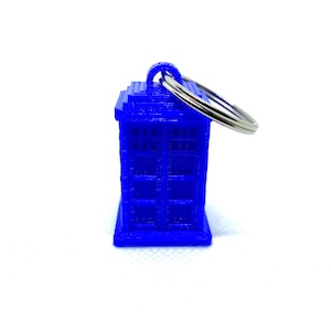 Tardis Keychain