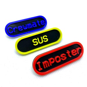 Among Us Pins