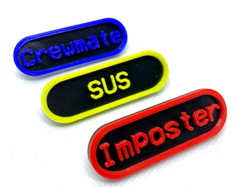 Among Us Pins