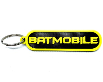 Batmobile Keychain