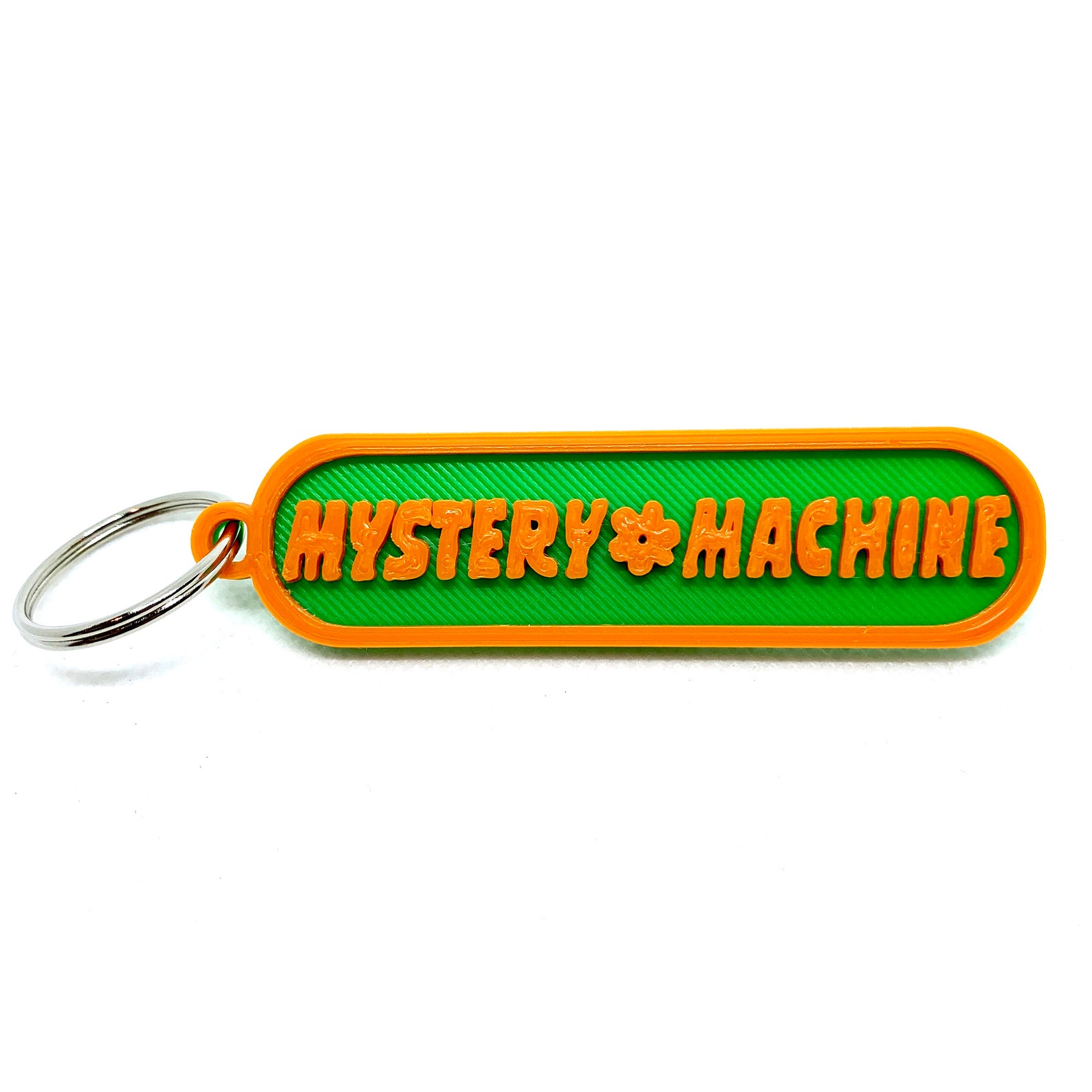 Mystery Machine Keychain Etsy
