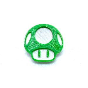 Green Mushroom Pin