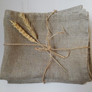 Set of 3;4 Linen Towels, Natural heavy Towels, Guest towels, Kitchen towels, Rustic towels, Durable towels, Country house towels, tea towels