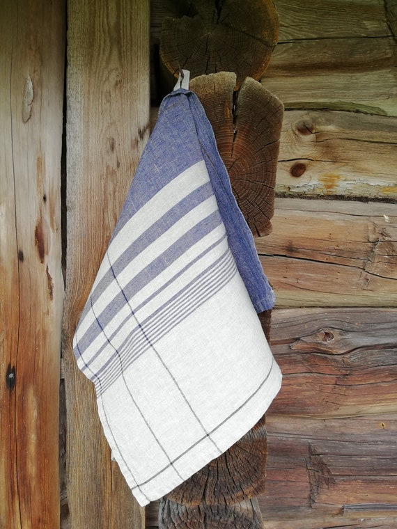 Kitchen Towel Blue Striped