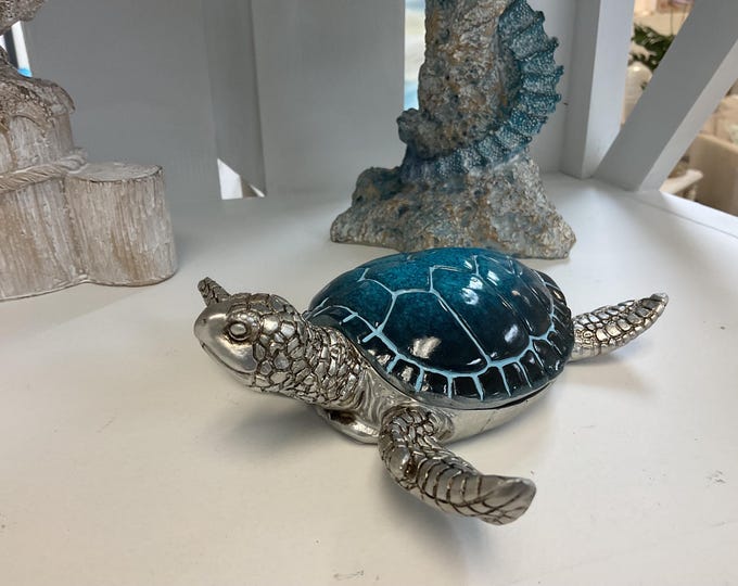 Turtle Key Box Turtle Hide a Key Box - Etsy