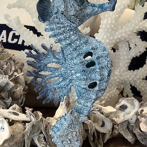 16in Coral Look Seahorse