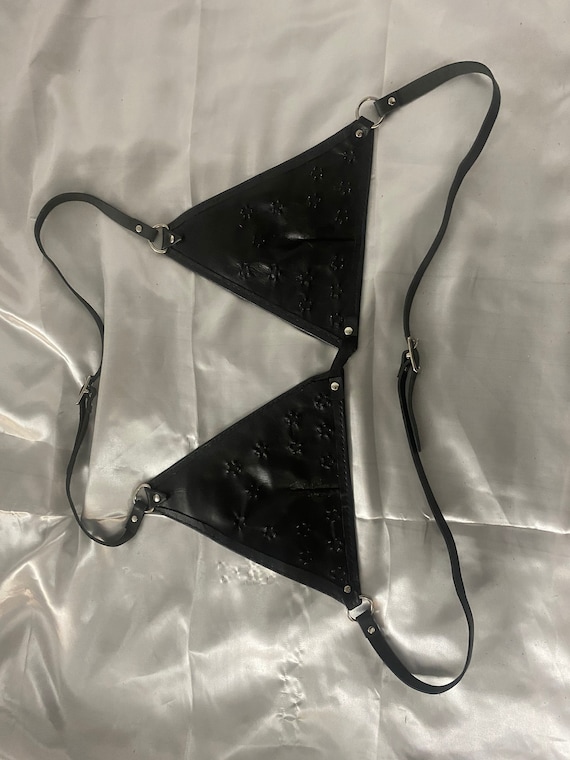 Leather Tack Bra -  Australia