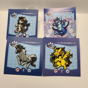 Fursona Pins Characters