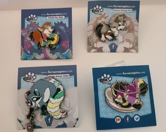 Fursona pins variations 1