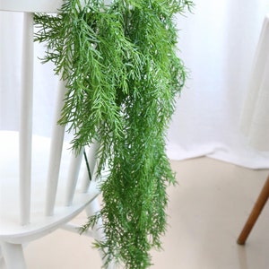 Artificial Hanging Plant: Faux Greenery Garland, Wedding Decor (41.33&quot; Long)