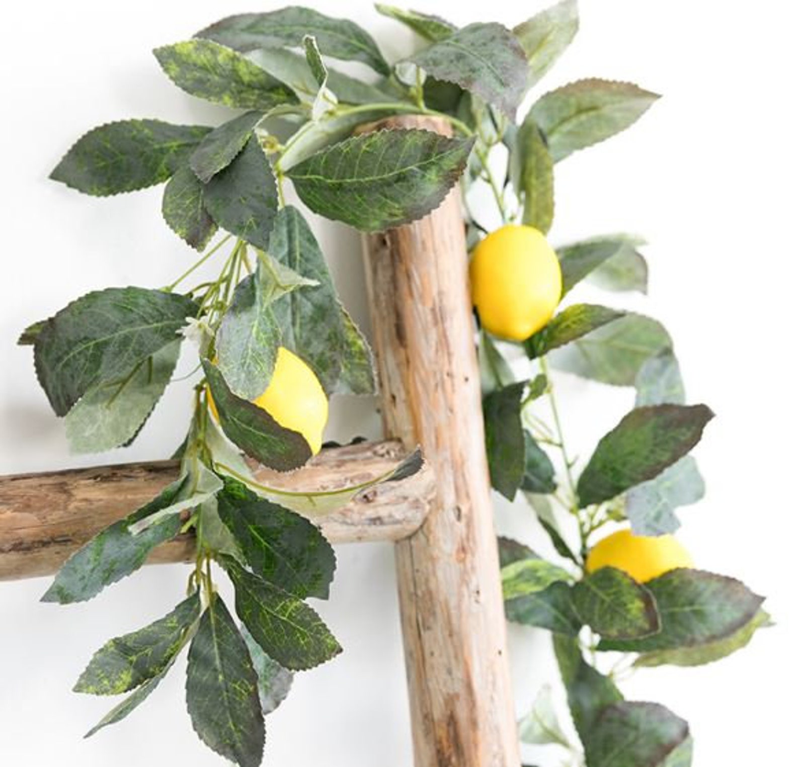 1 pcs Artificial Lemon Garland Fake Greenery Garland Faux Etsy