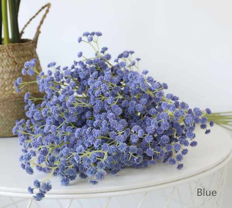 10 stems Artificial Baby's Breath Stem Faux Gypsophila Etsy