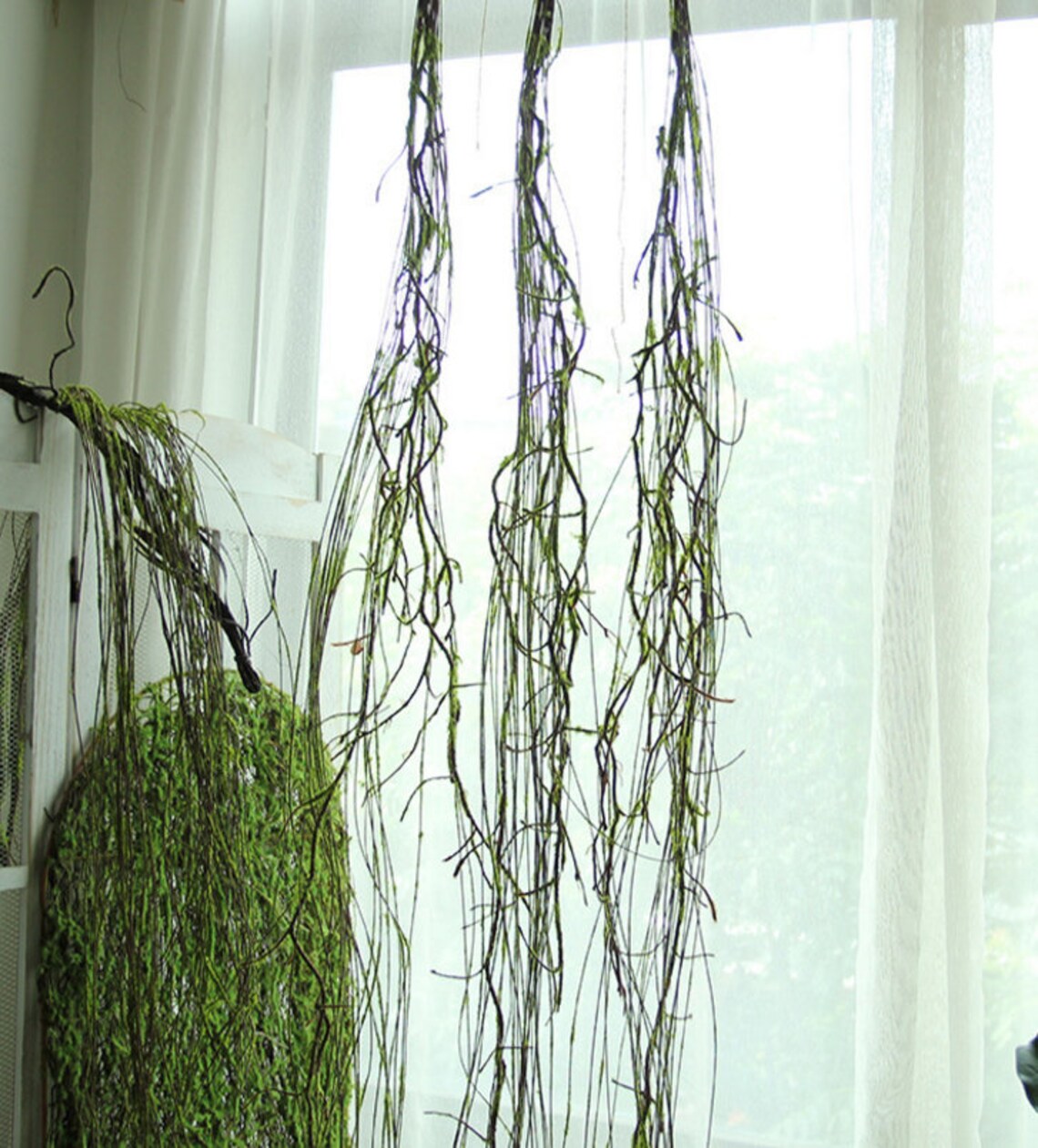 Artificial Hanging Plant Dead Branches Sticks Deadwood With Etsy