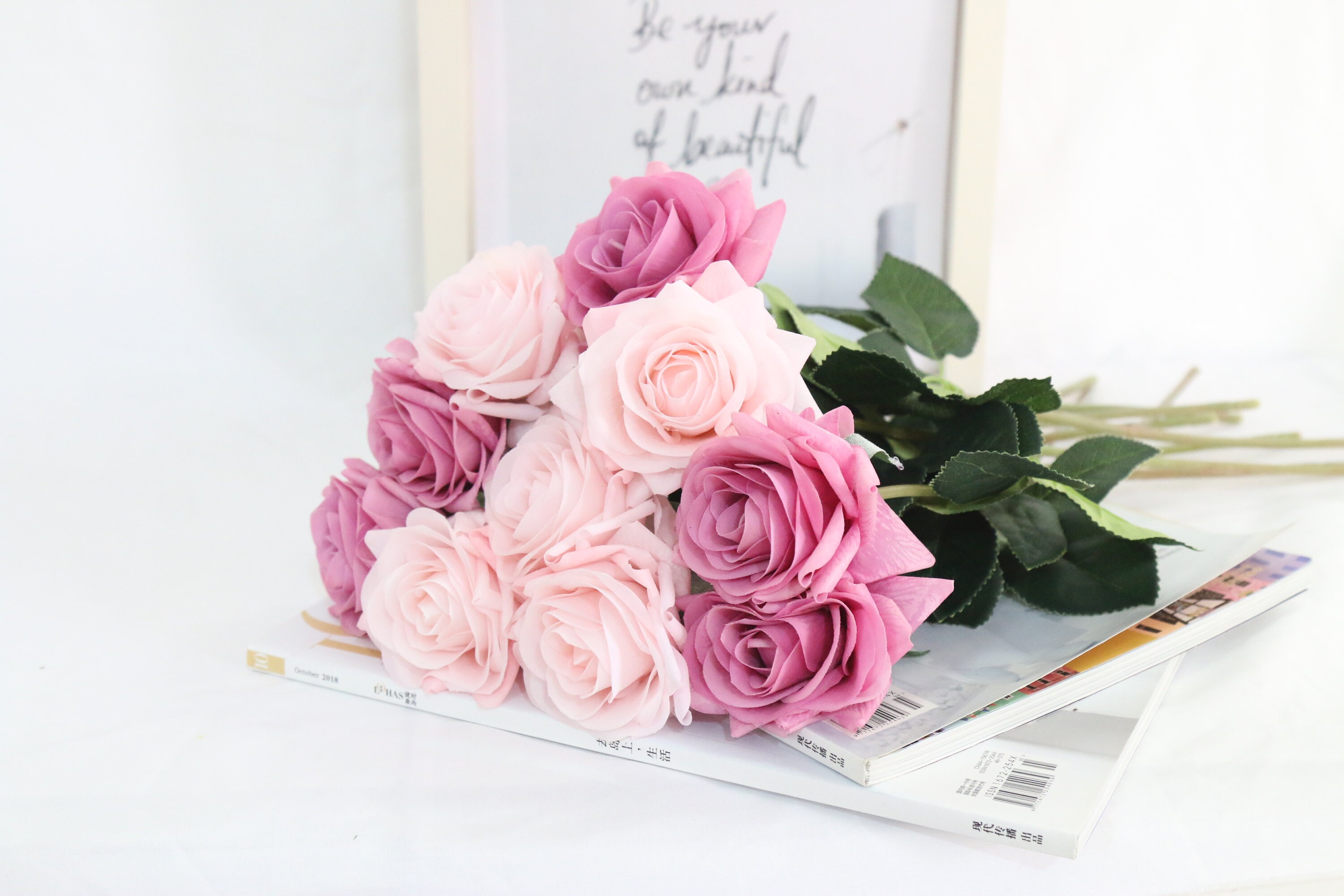 realistic silk flowers