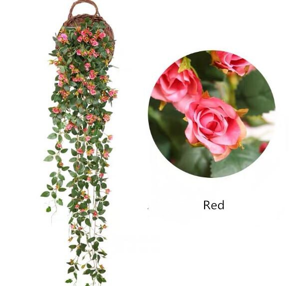 Artificial Hanging Flower Fake Flower Faux Hanging Plant For Etsy