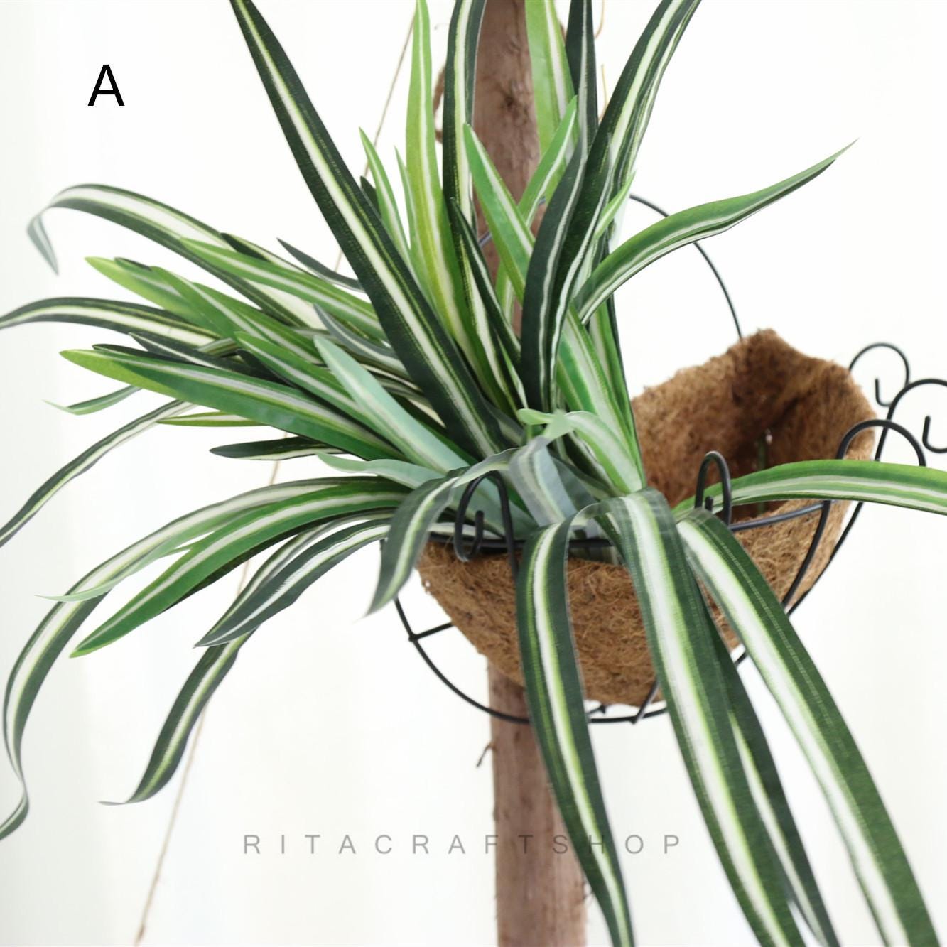 High Quality Artificial Spider Plant Hanging Plant Chlorophytum Fake  Greenery Faux Plant for Wall Decor Indoor Outdoor Decor - Etsy