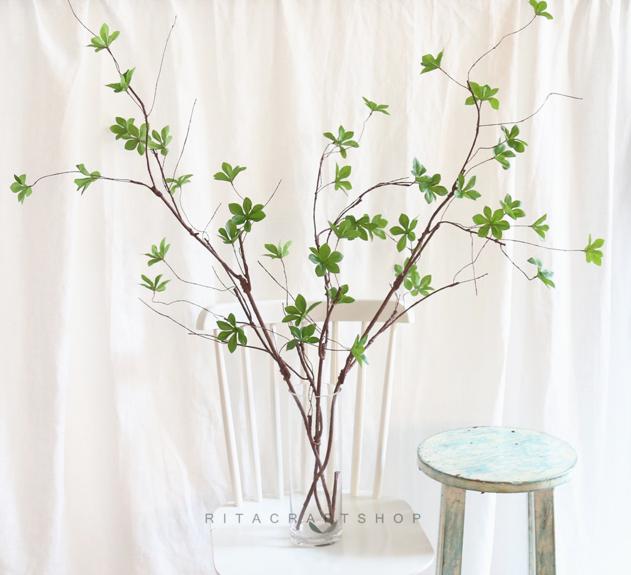 3 Stems High Quality Artificial Foliage Spray Faux Enkianthus - Etsy