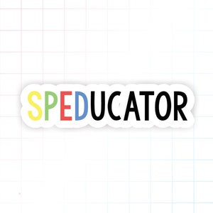 SPEDUCATOR Sticker