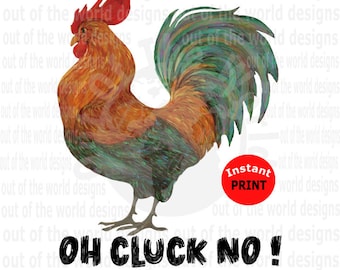Rooster PNG , Chicken png, Chicken digital download, Farm png , rooster digital download, instant download, Sublimation Graphics, Clipart