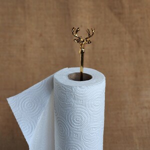HiEnd Accents Antler Paper Towel Holder