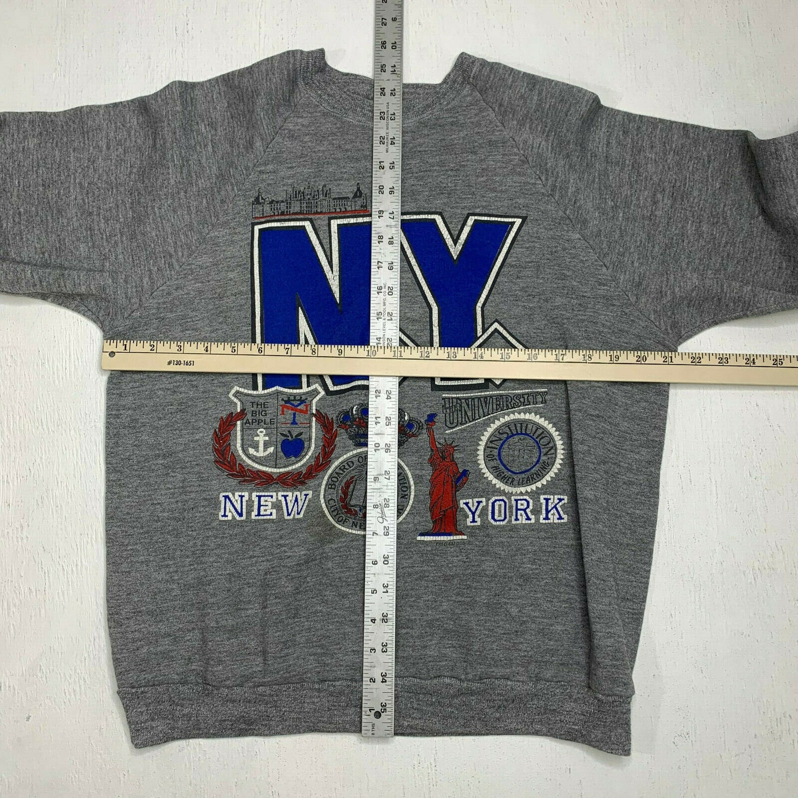 Vintage New York City Sweater Adult XL Tourist Attractions Big | Etsy