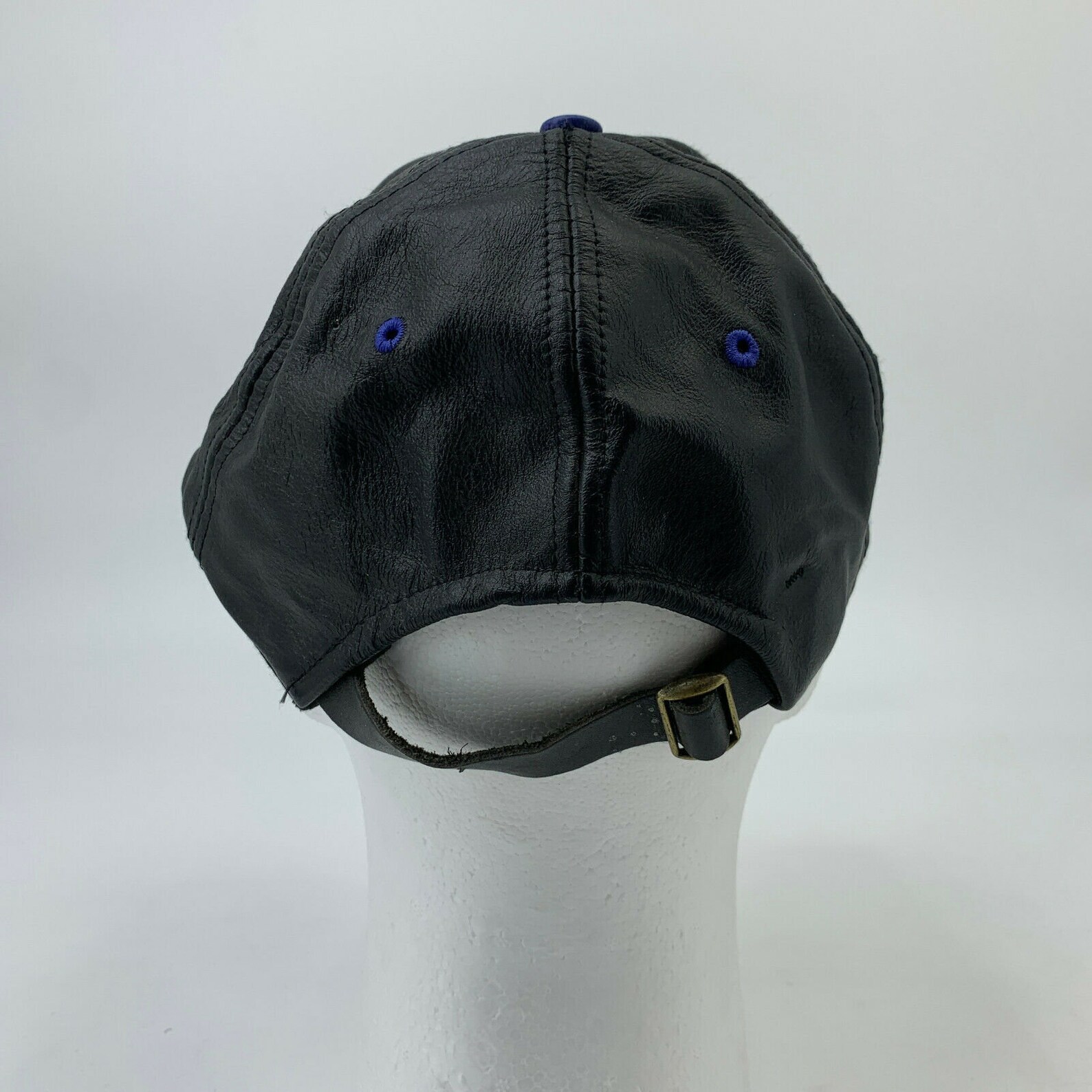 Vintage Buffalo Bills Leather Hat Mens Adjustable Pro Elite | Etsy