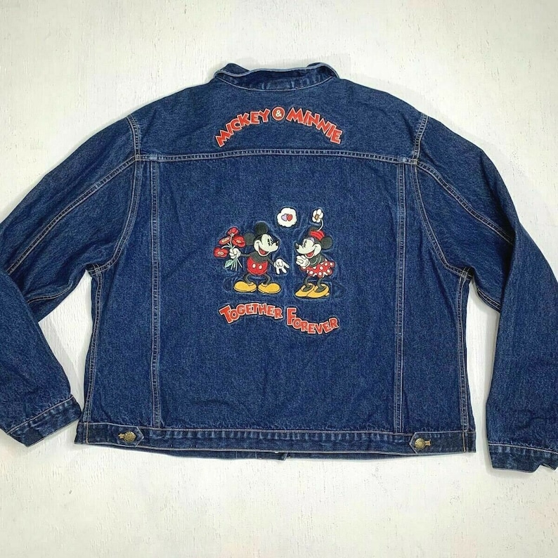 minnie mouse jean jacket