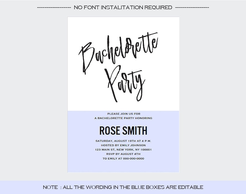 printable,modern Bachelorette invitation,Bachelorette Bachelorette party invites DIY Bachelorette party invitation template PCC/_32
