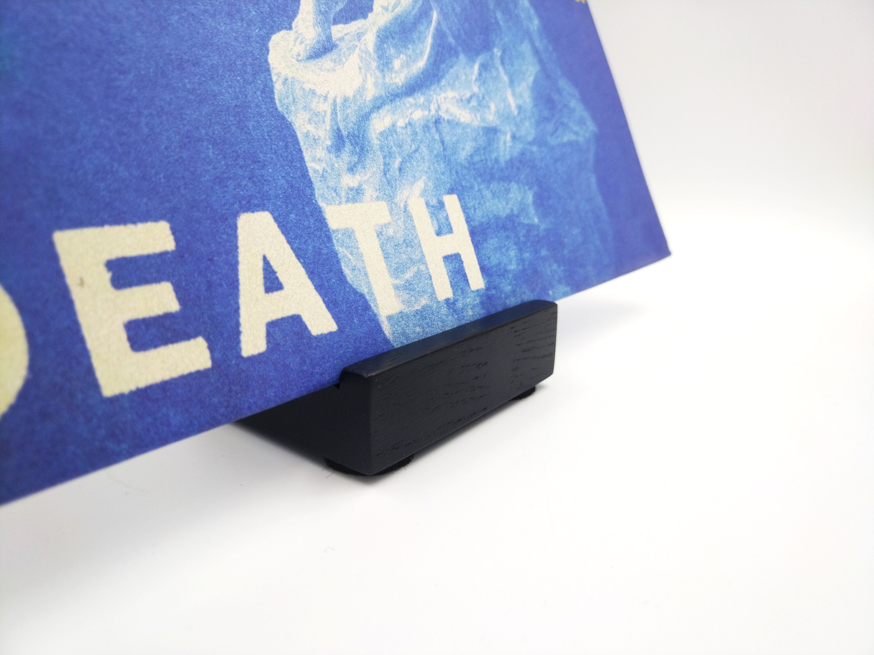 Mini Wooden Vinyl Record Stand - Now Playing Display