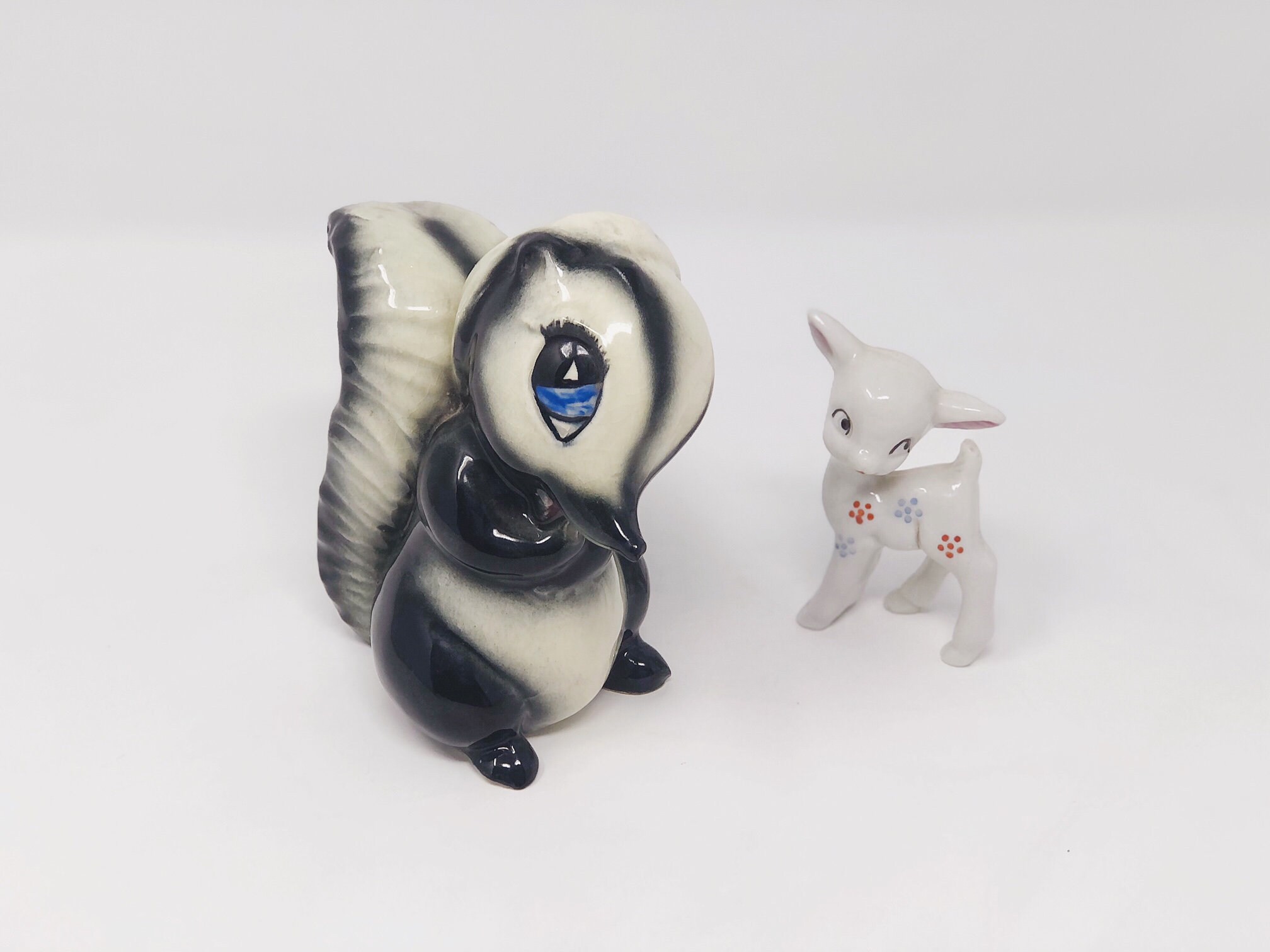 Vintage 1940's Kitschy Flower the Skunk From Disney's Etsy