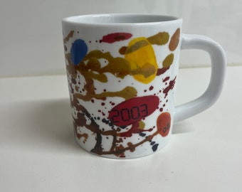 Royal Copenhagen Annual Mug 2003 designed by   Doris Bloom - large size - danish design