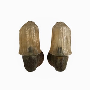 Danish Ceramic Sconces from Axella, 1970s, Set of 2